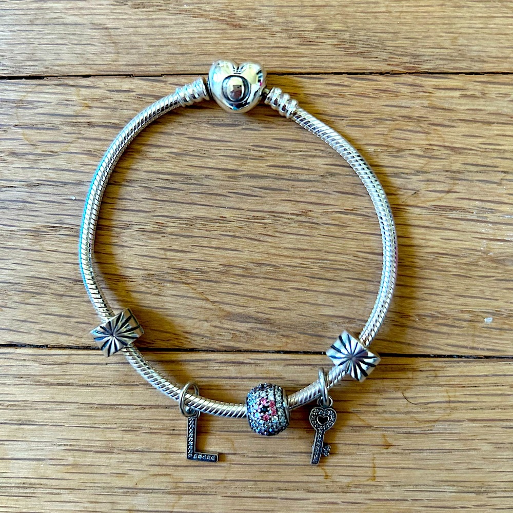 Pandora Bracelet with Charms